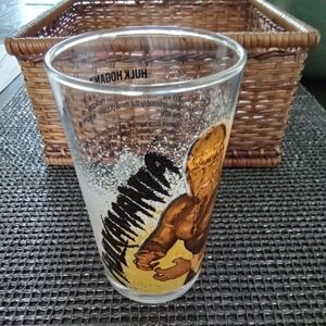 WWF 1988 Hulk Hogan Glass Tumbler Collectible